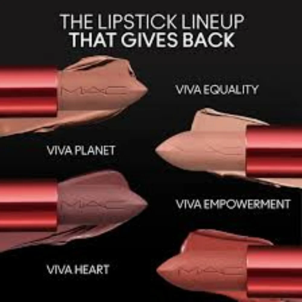 Macximal Silky Matte Viva Glam Lipstick Viva Planet Beige Mauve Brand New in Box